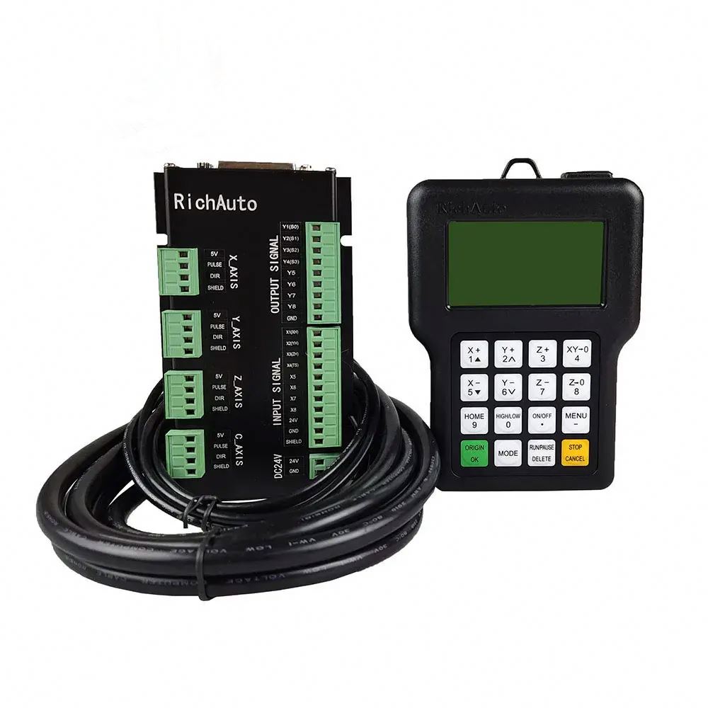 Richauto A11 Dsp Controller 3 Axis - TEBAK 3/4-osiowy system sterowania ruchem, przenośny