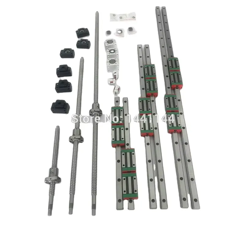 6 zestawów prowadnic liniowych – Hgr20 Linear Guide Rail Ballscrew Set recenzja i cena