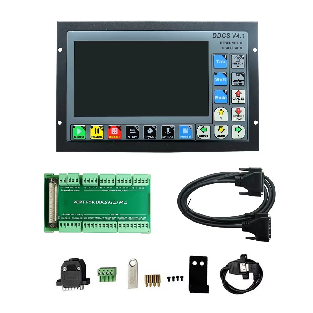 Kontroler ruchu DDCS-V4.1, 4-o – Ddcs V4.1 4 Axis Cnc Offline Controller recenzja i cena
