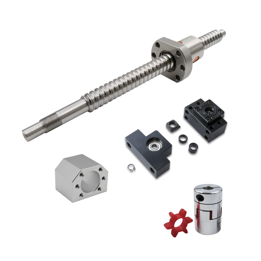 2 zestawy prowadnic liniowych  – Hgr20 Linear Guide Rail Ballscrew Set recenzja i cena