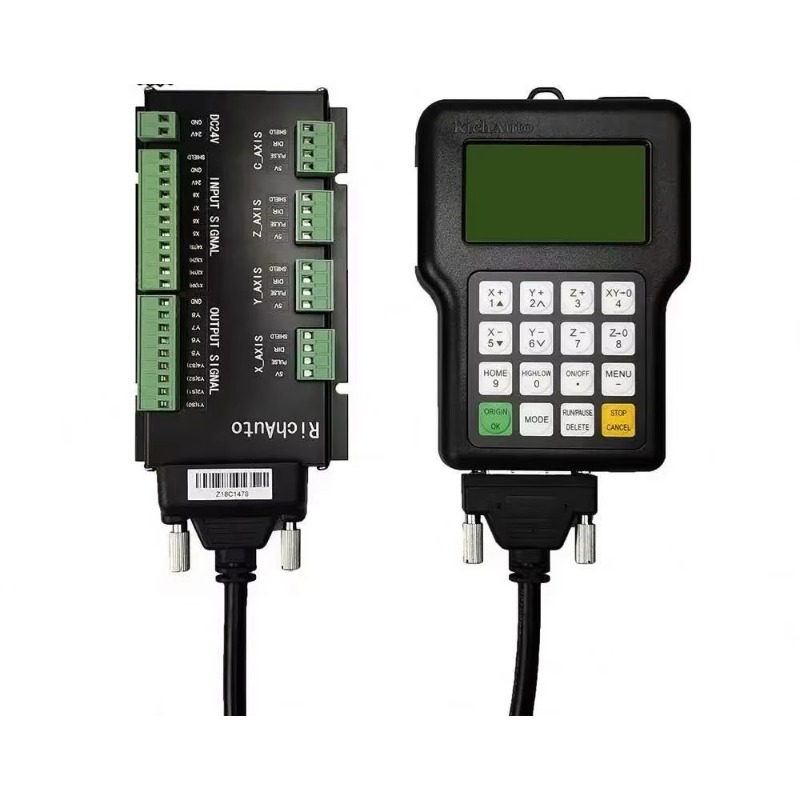 TEBAK 3/4-osiowy system sterow – Richauto A11 Dsp Controller 3 Axis recenzja i cena