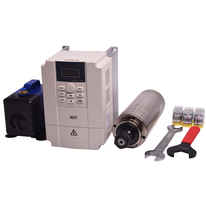 Tani, szybki wrzeciono GDZ i f – 2.2Kw Water Cooled Spindle Kit Vfd recenzja i cena